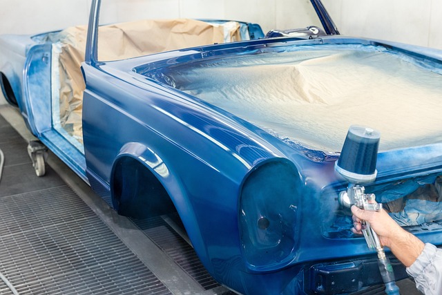 body spray installation