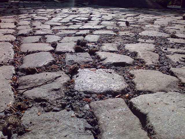 stone chip paving