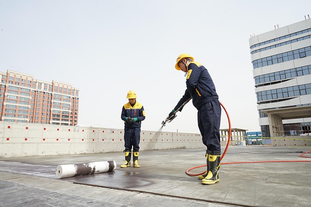 body spray installation