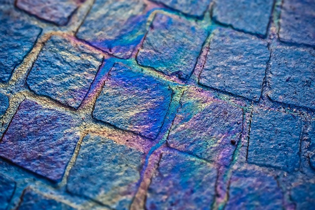 cobblestone paving