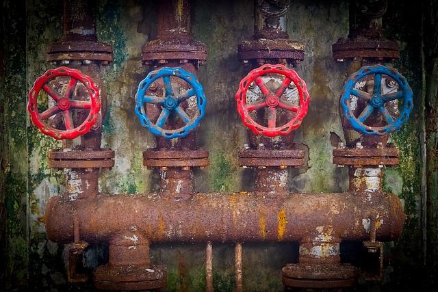 old pipe replacement