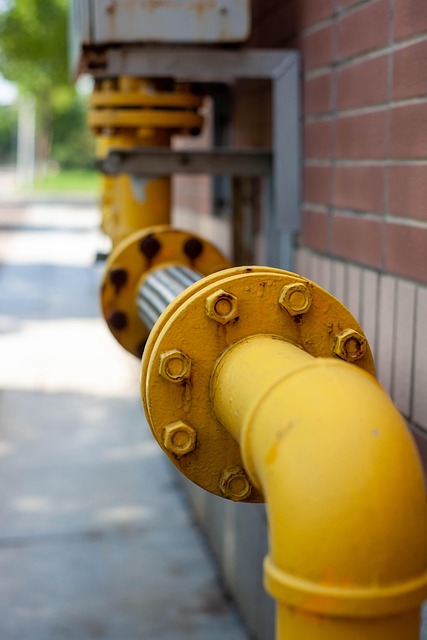 new pipe installation