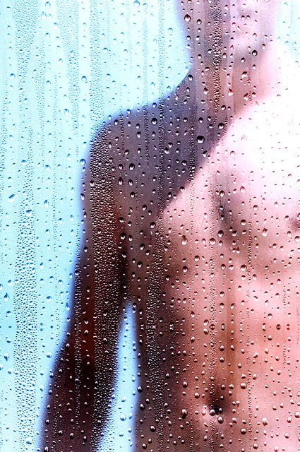 shower caulking