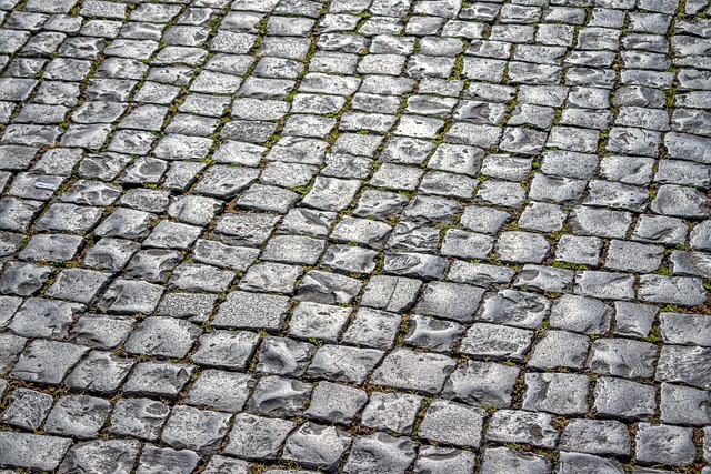 stone chip paving