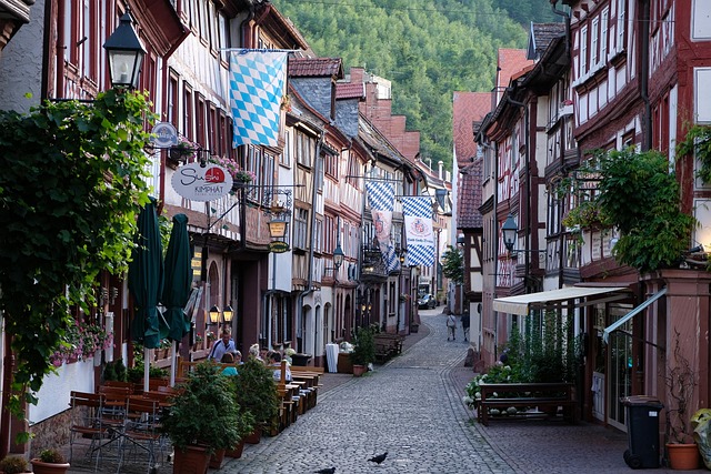 cobblestone paving