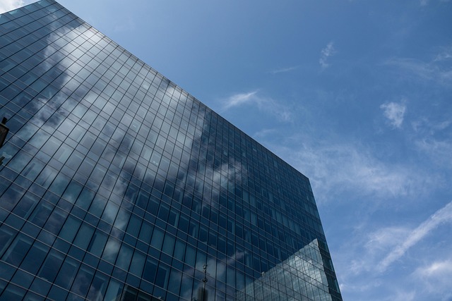 office building paving
