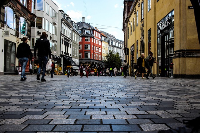 shopping center paving