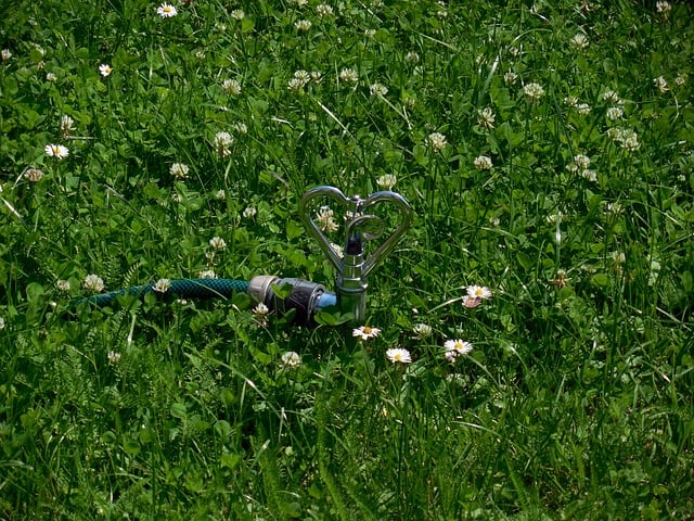 sprinkler leak repair
