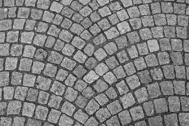 stone chip paving