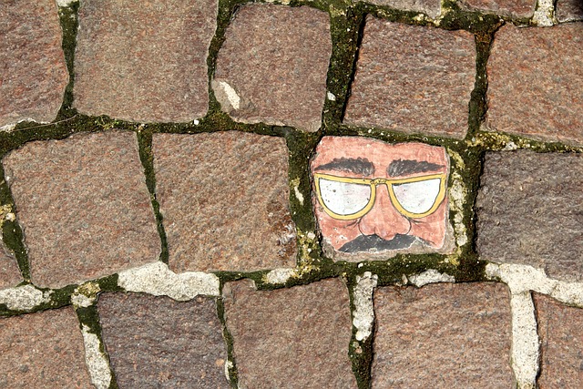 cobblestone paving