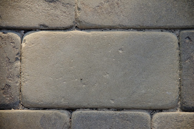 cobblestone paving