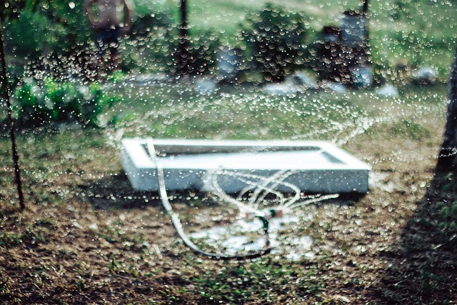 sprinkler leak repair