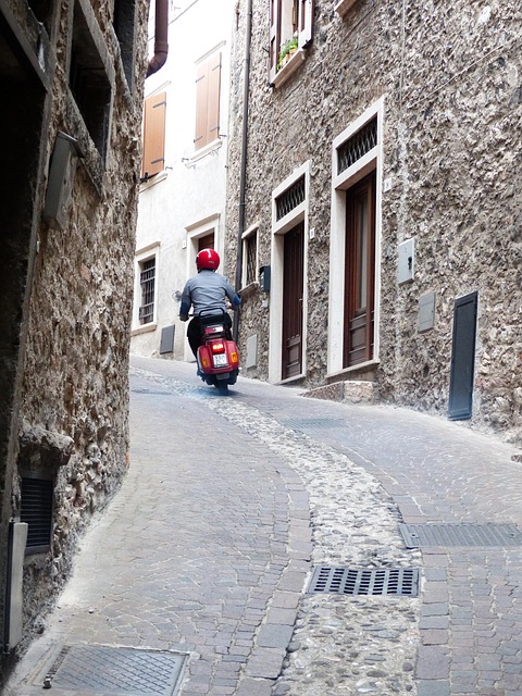 cobblestone paving