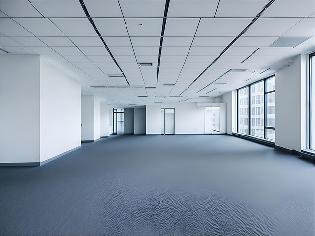 office building paving
