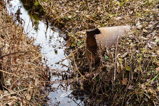 old pipe replacement