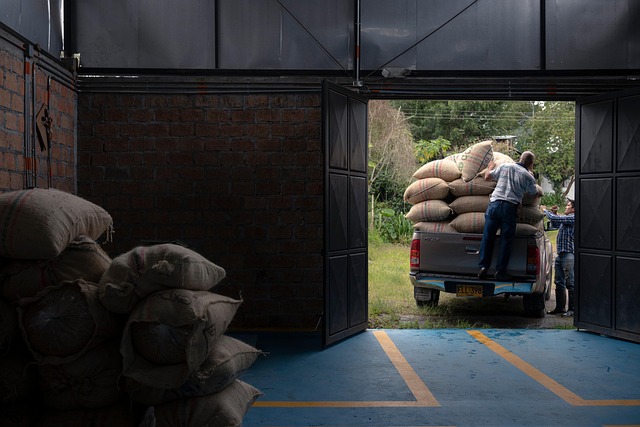 warehouse paving