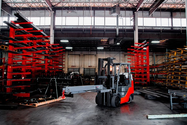 warehouse paving